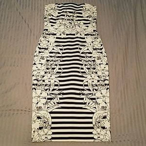 Express dress size 4 strapless